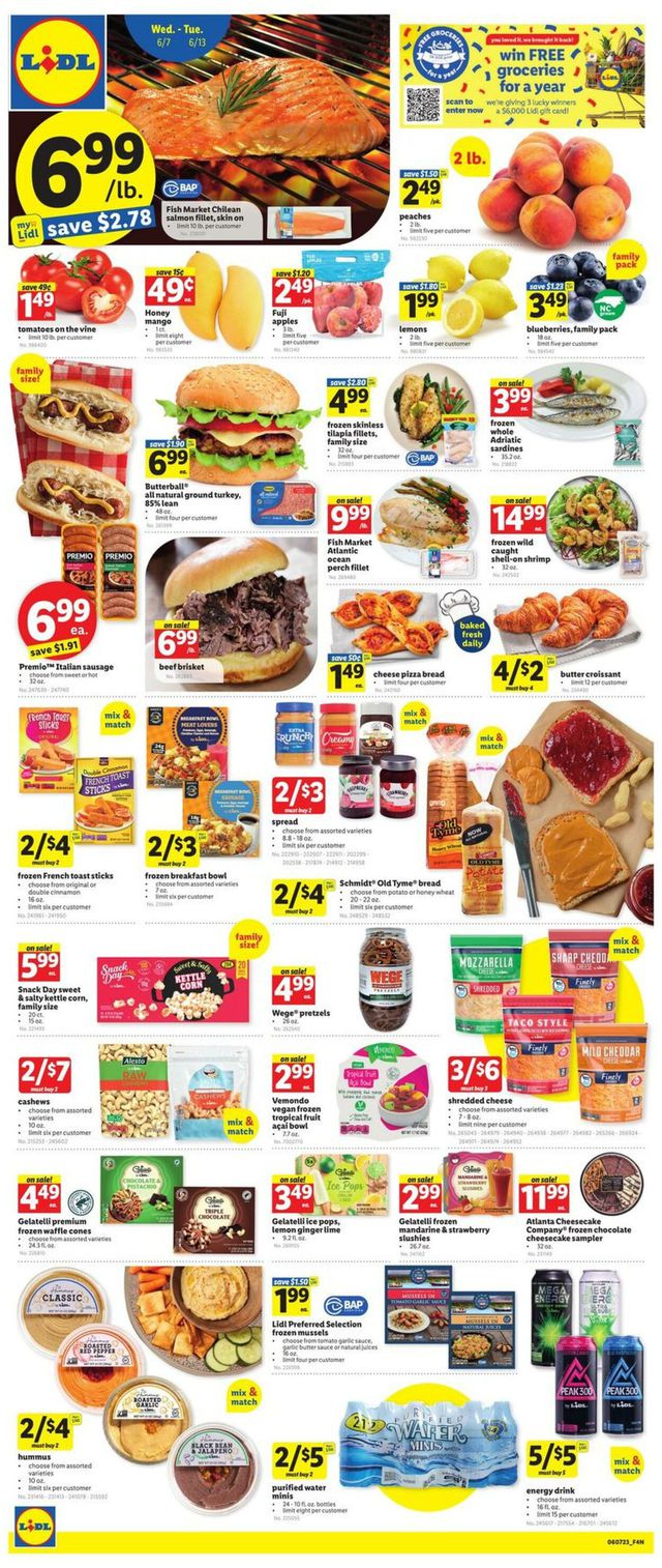 Lidl Ad from 06/07/2023