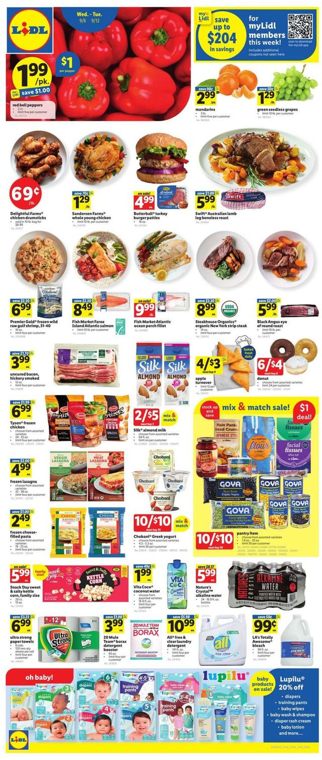 Lidl Ad from 09/06/2023