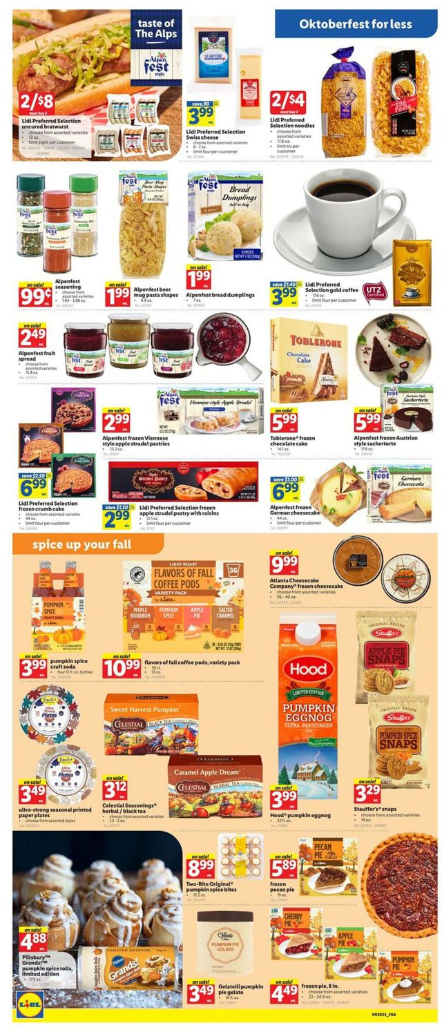 Lidl Ad from 09/20/2023
