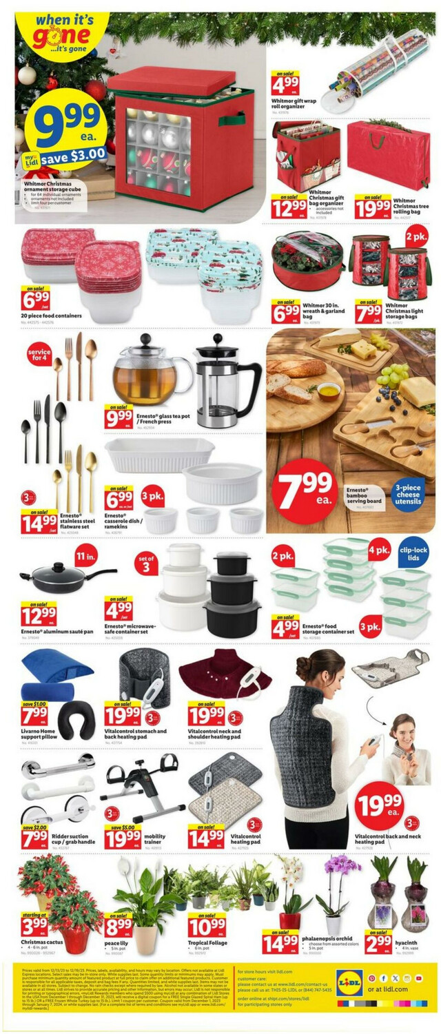 Lidl Ad from 12/13/2023