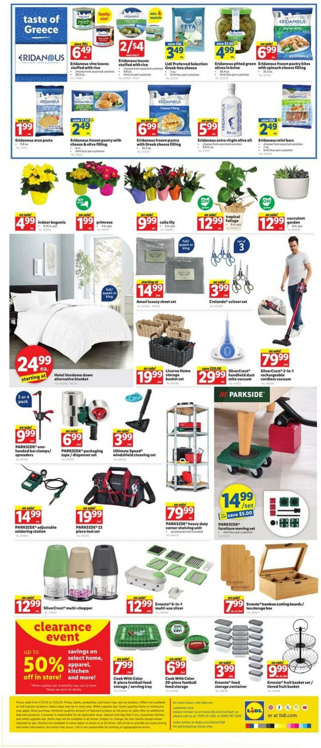 Lidl Ad from 01/17/2024