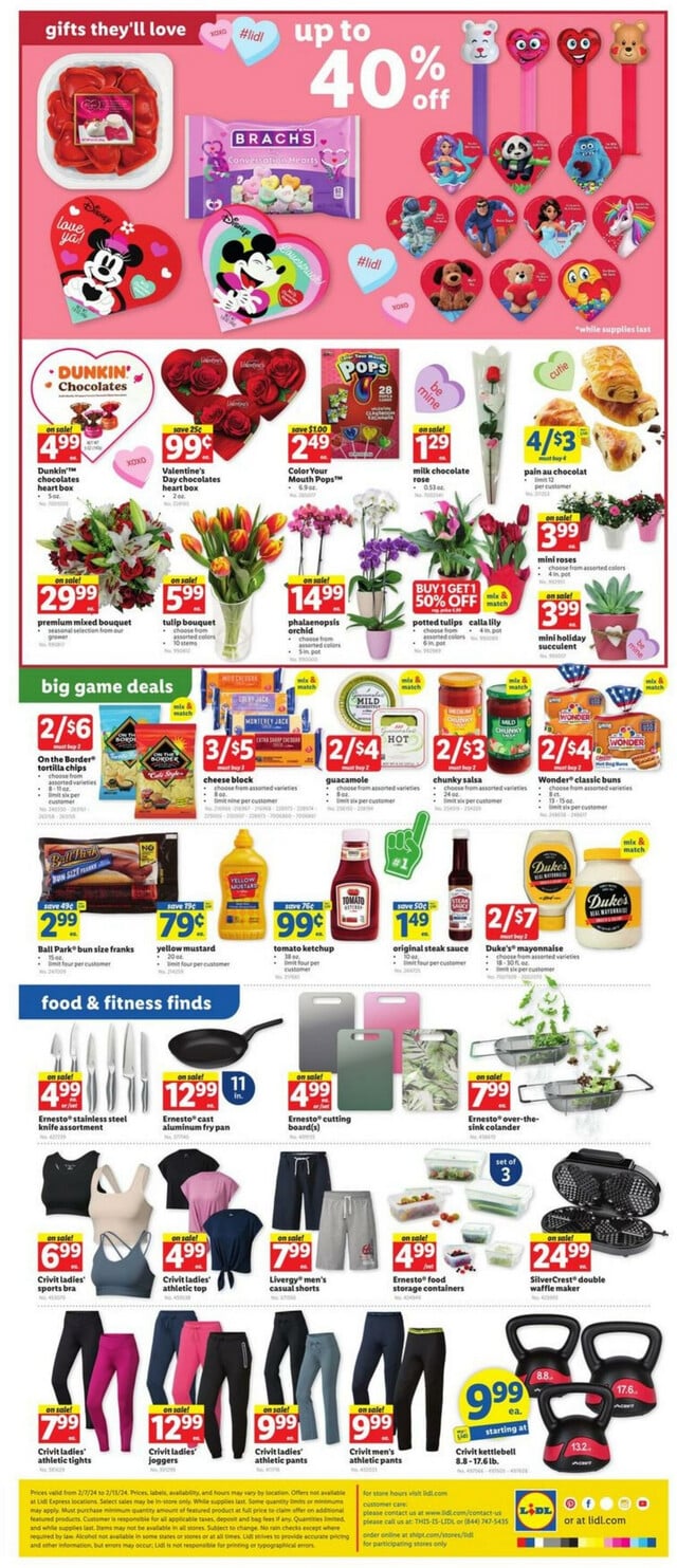 Lidl Ad from 02/07/2024