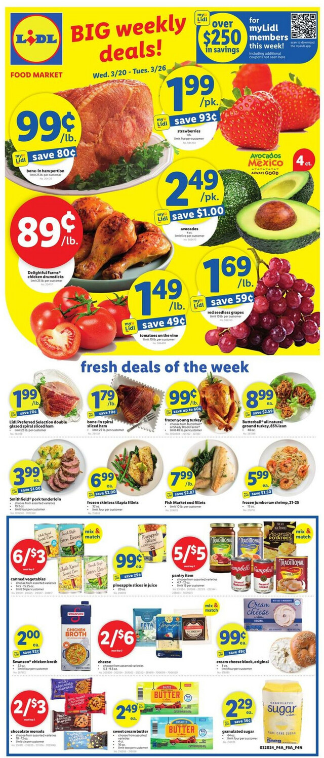Lidl Ad from 03/20/2024