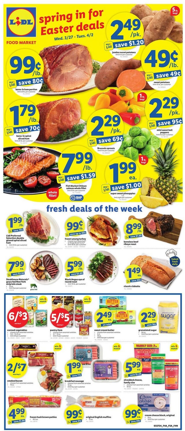 Lidl Ad from 03/27/2024