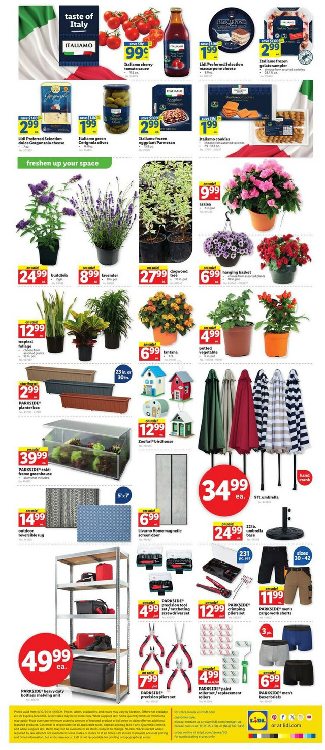 Lidl Ad from 04/10/2024