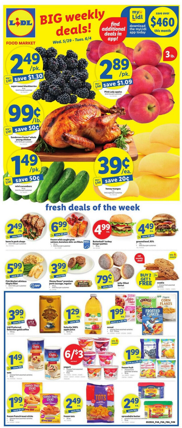 Lidl Ad from 05/29/2024