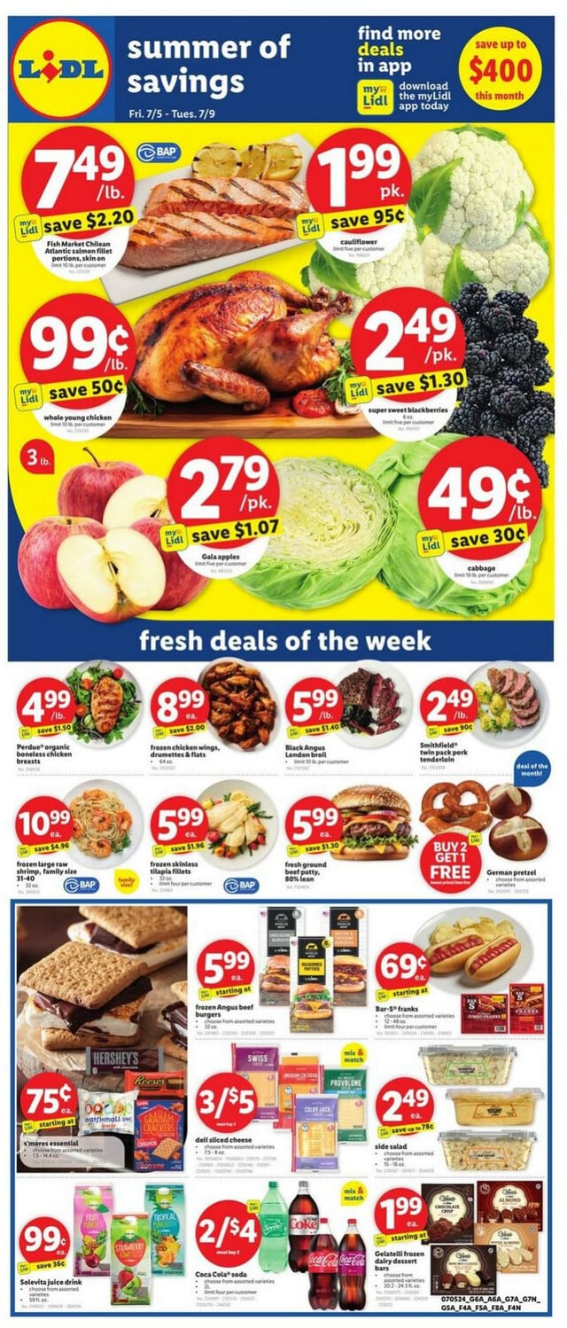 Lidl Ad from 07/05/2024