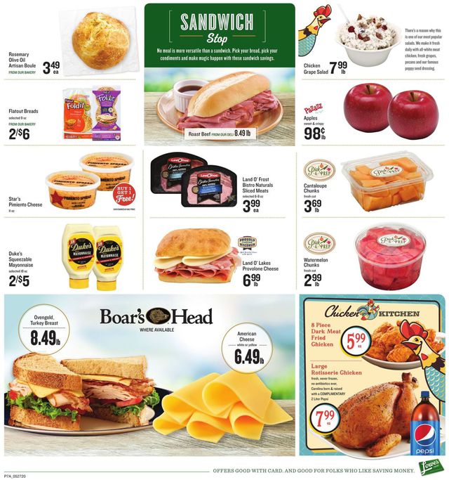 Lowes Foods Ad from 05/27/2020