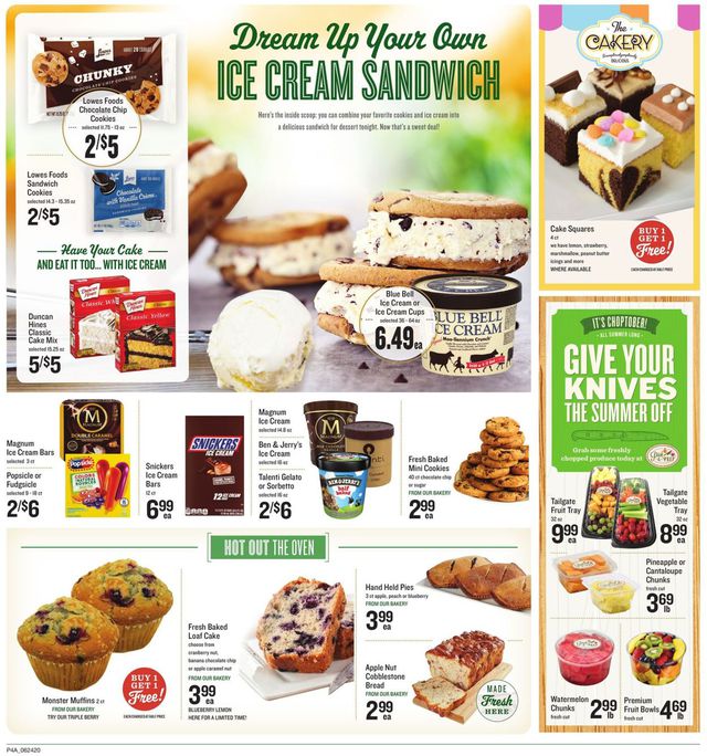Lowes Foods Ad from 06/24/2020