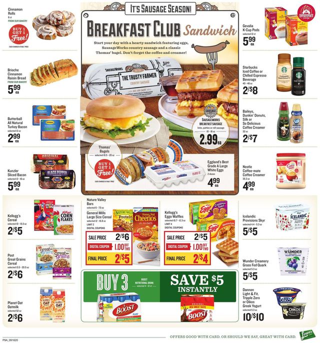 Lowes Foods Ad from 09/16/2020