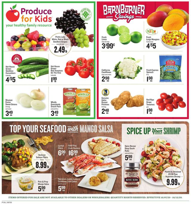 Lowes Foods Ad from 10/07/2020