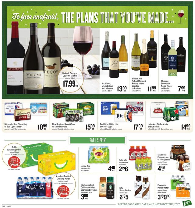 Lowes Foods Ad from 11/04/2020