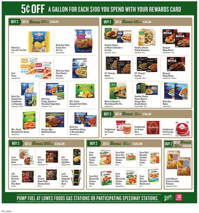 Lowes Foods Ad from 12/02/2020