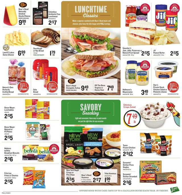 Lowes Foods Ad from 01/20/2021