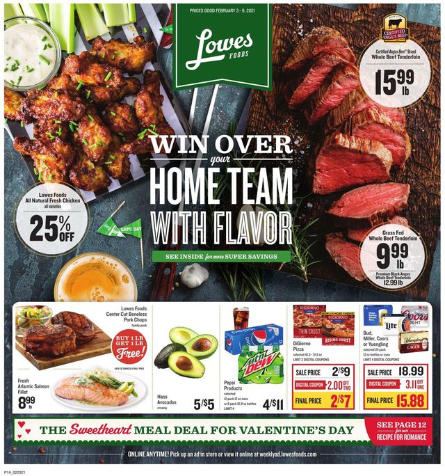 Lowes Foods Ad from 02/03/2021