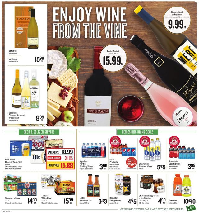 Lowes Foods Ad from 02/24/2021