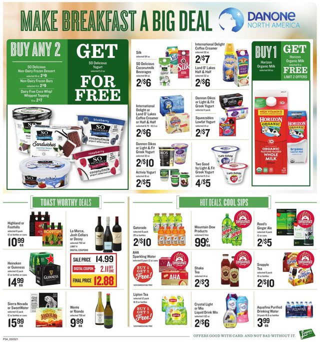 Lowes Foods Ad from 03/03/2021