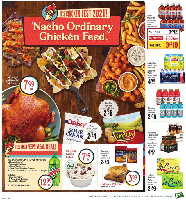 Lowes Foods Ad from 03/31/2021