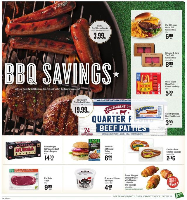 Lowes Foods Ad from 06/30/2021