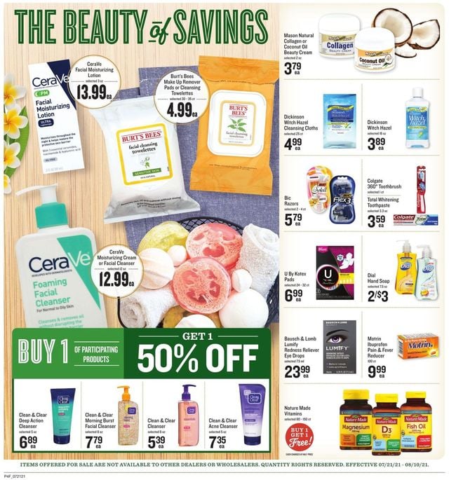 Lowes Foods Ad from 07/21/2021
