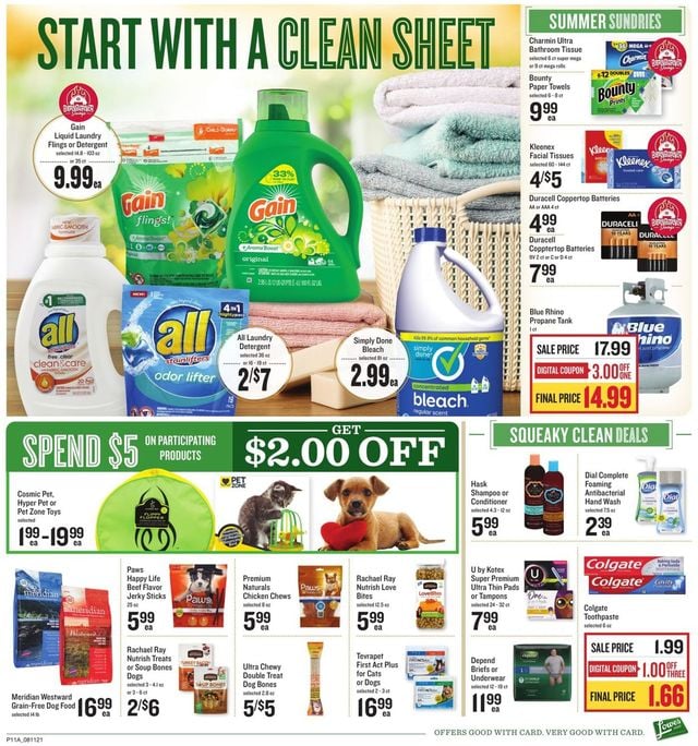 Lowes Foods Ad from 08/11/2021