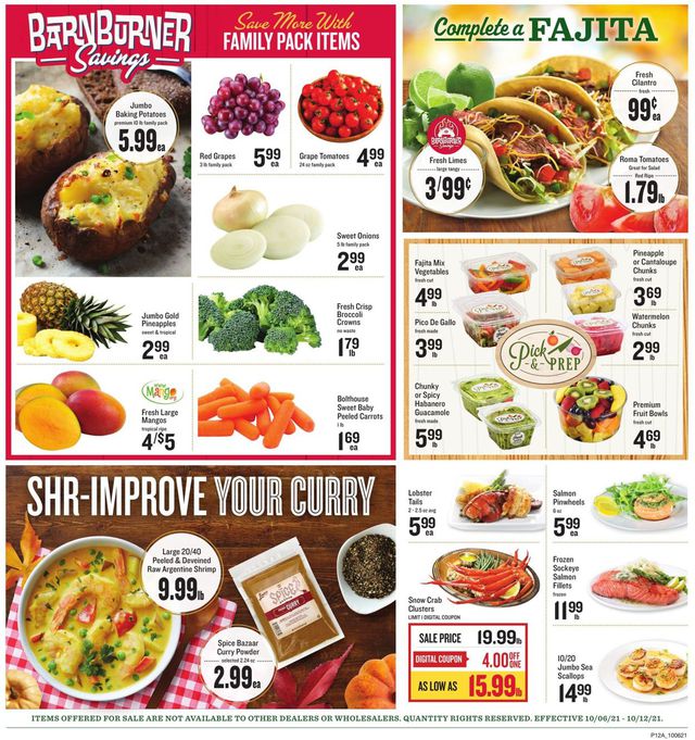 Lowes Foods Ad from 10/06/2021