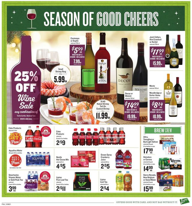 Lowes Foods Ad from 12/08/2021