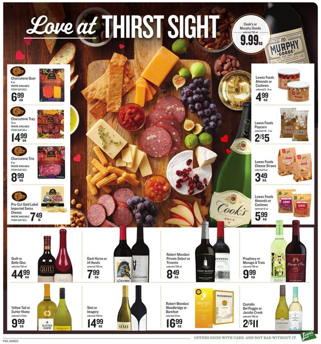 Lowes Foods Ad from 02/09/2022