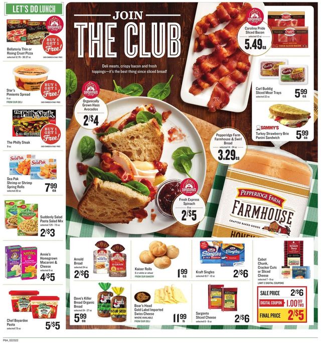 Lowes Foods Ad from 02/23/2022