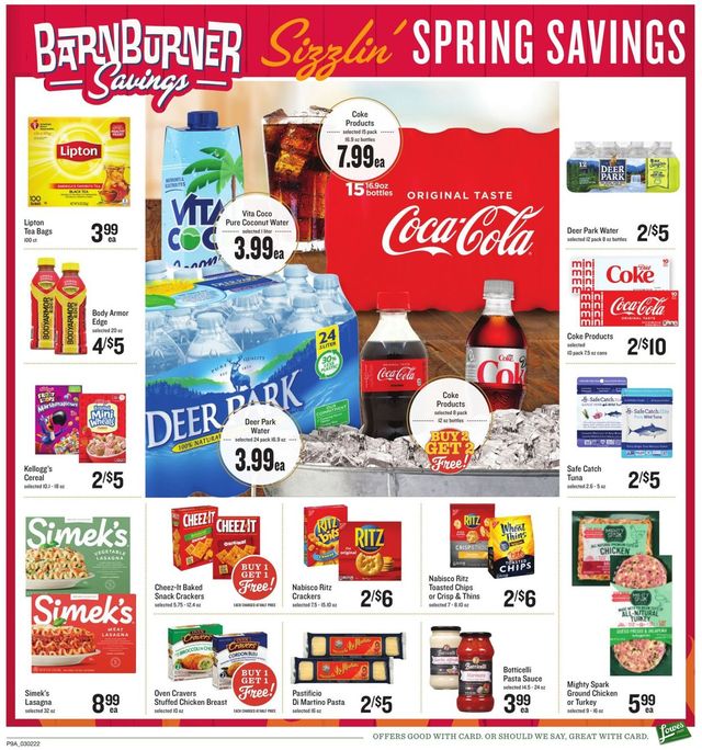Lowes Foods Ad from 03/02/2022