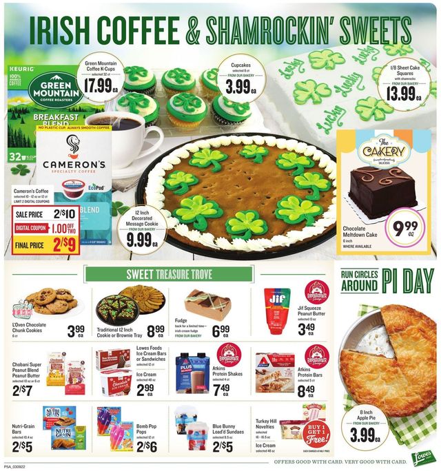 Lowes Foods Ad from 03/09/2022