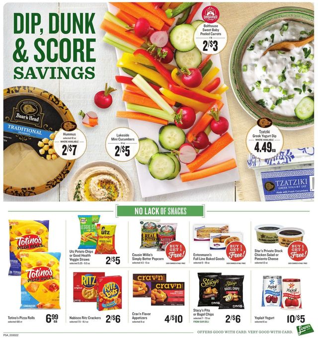 Lowes Foods Ad from 03/30/2022