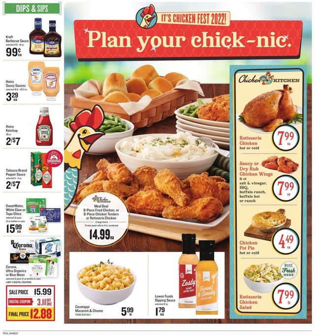 Lowes Foods Ad from 04/06/2022
