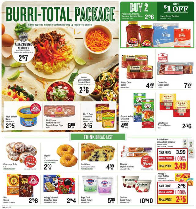Lowes Foods Ad from 04/27/2022