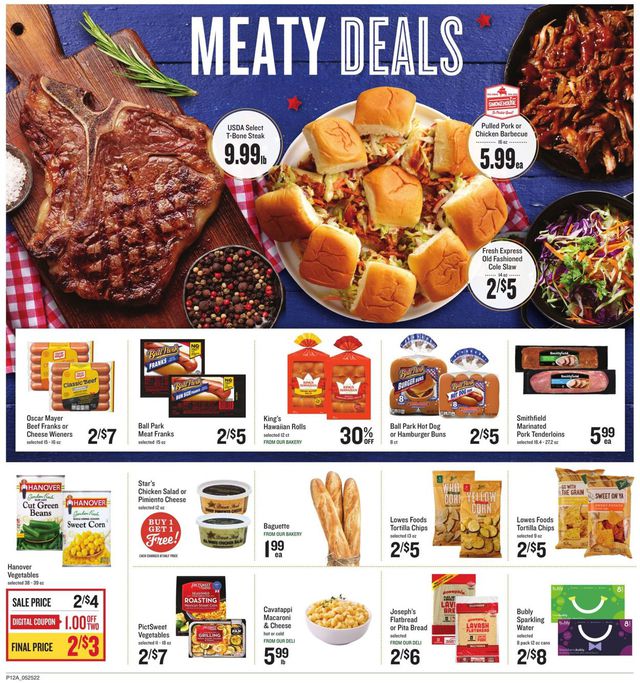 Lowes Foods Ad from 05/25/2022