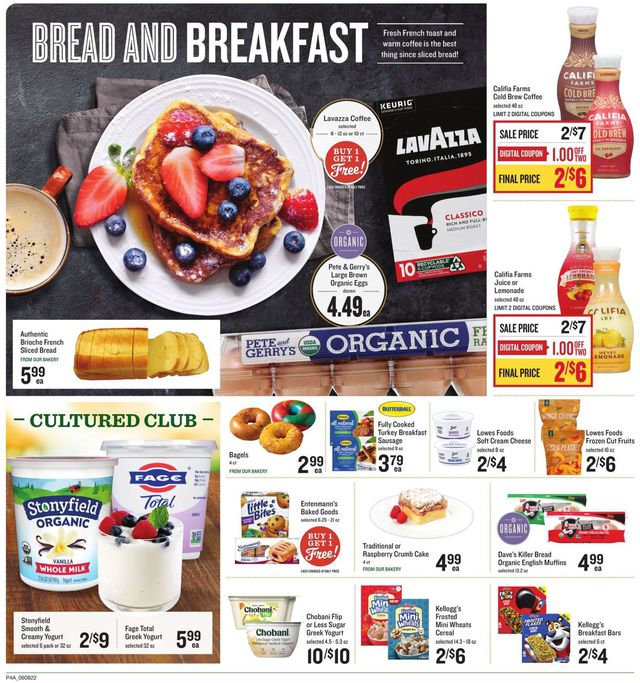 Lowes Foods Ad from 06/08/2022
