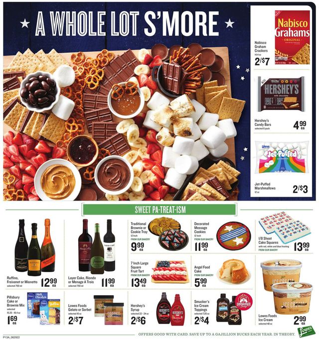 Lowes Foods Ad from 06/29/2022