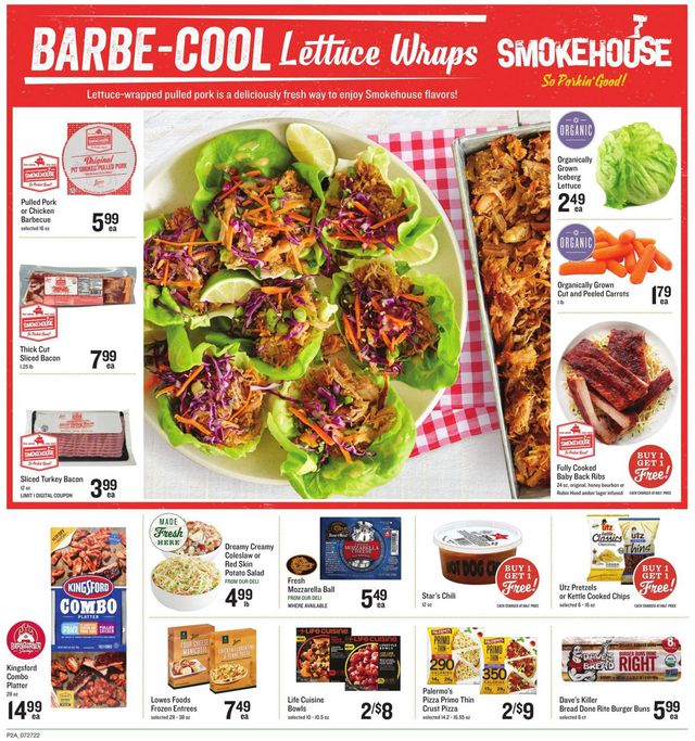 Lowes Foods Ad from 07/27/2022