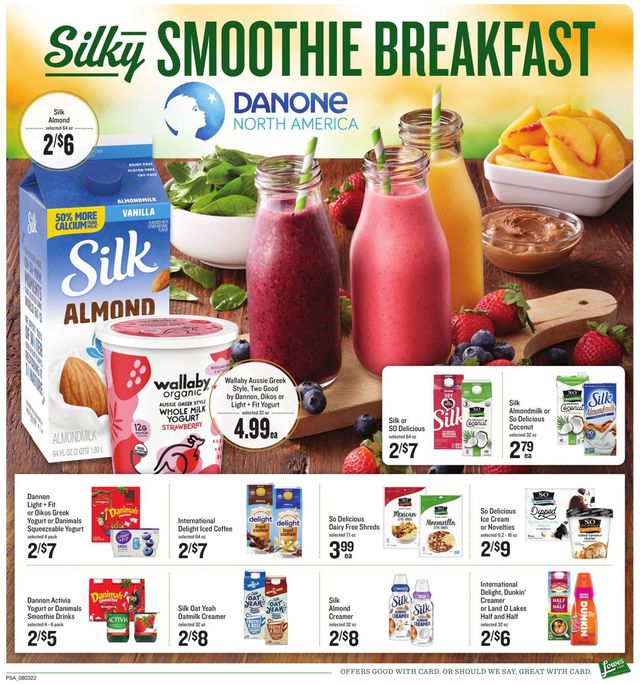 Lowes Foods Ad from 08/03/2022