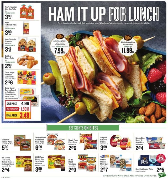 Lowes Foods Ad from 08/10/2022