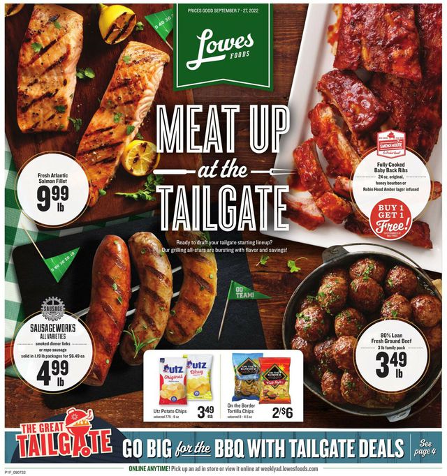 Lowes Foods Ad from 09/07/2022