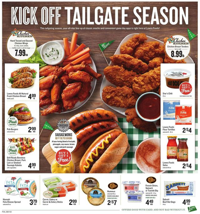Lowes Foods Ad from 09/21/2022
