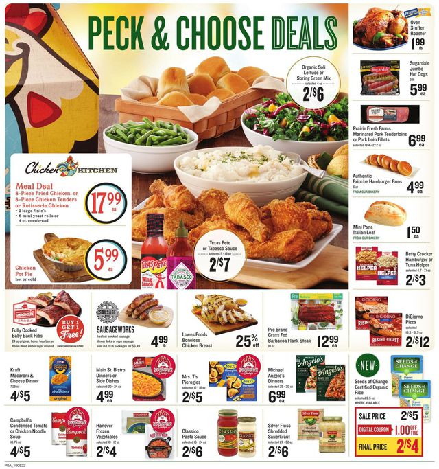 Lowes Foods Ad from 10/05/2022