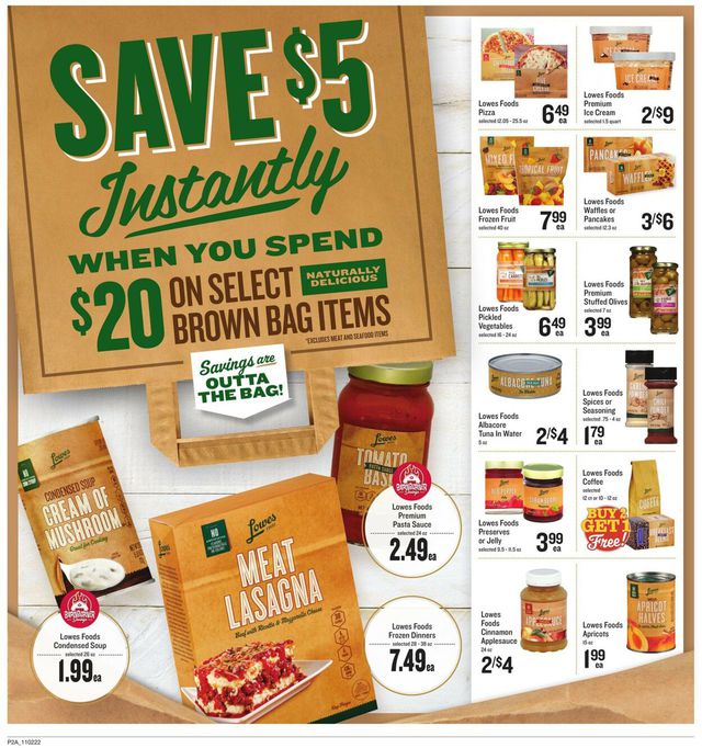 Lowes Foods Ad from 11/02/2022
