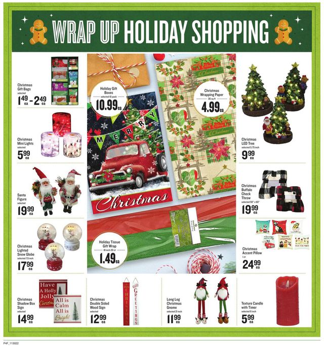 Lowes Foods Ad from 11/30/2022