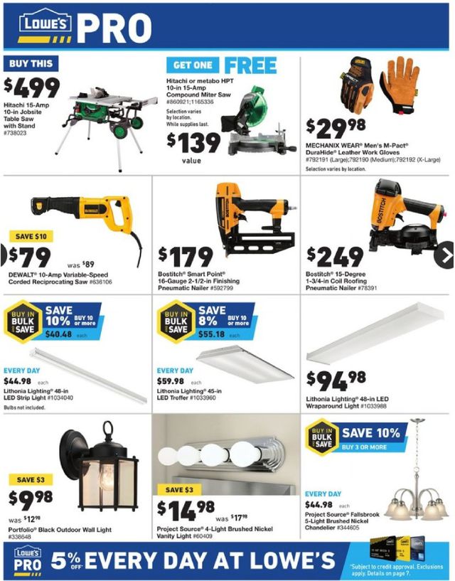 Lowe's Ad from 05/23/2019