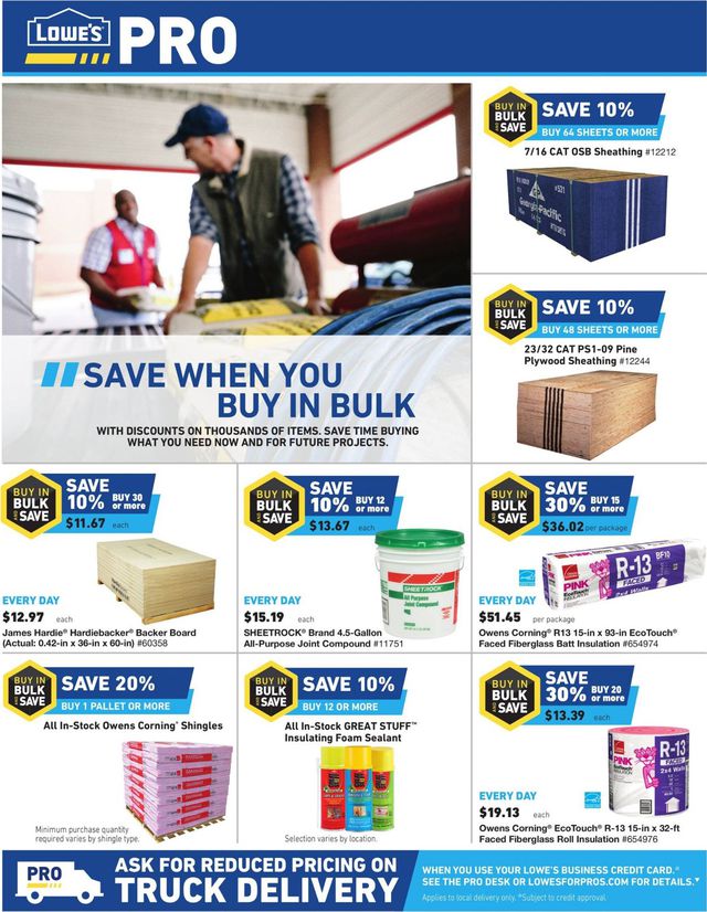 Lowe's Ad from 06/06/2019