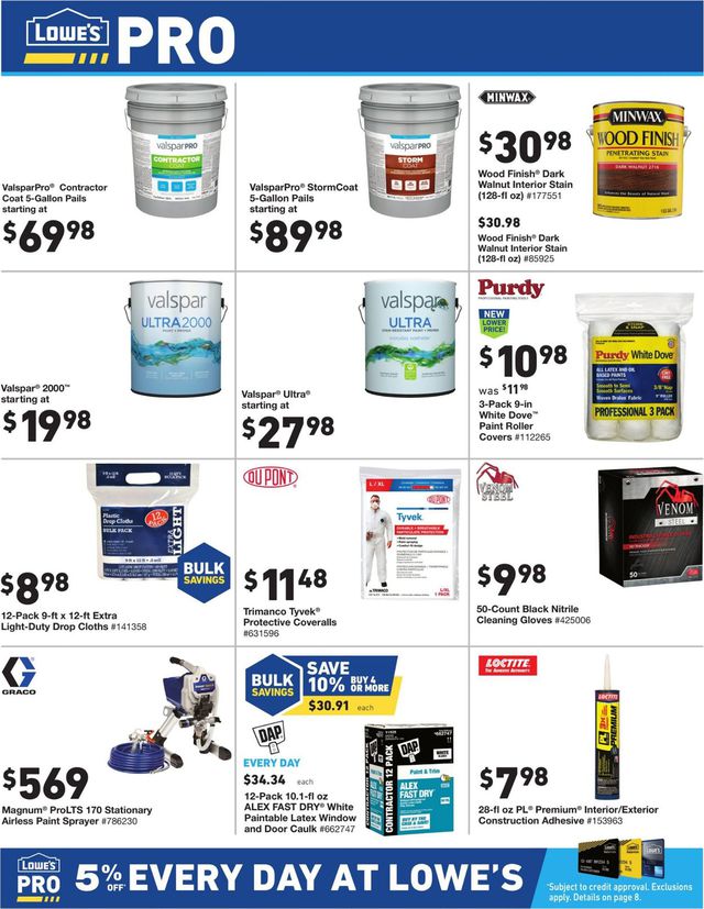 Lowe's Ad from 07/11/2019