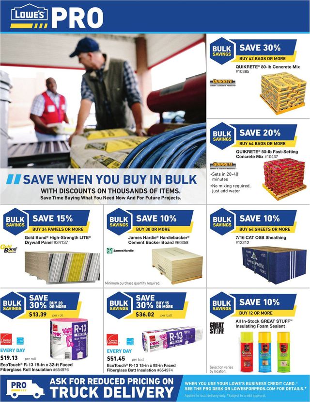 Lowe's Ad from 07/25/2019