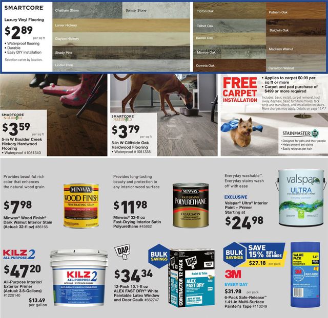 Lowe's Ad from 11/14/2019